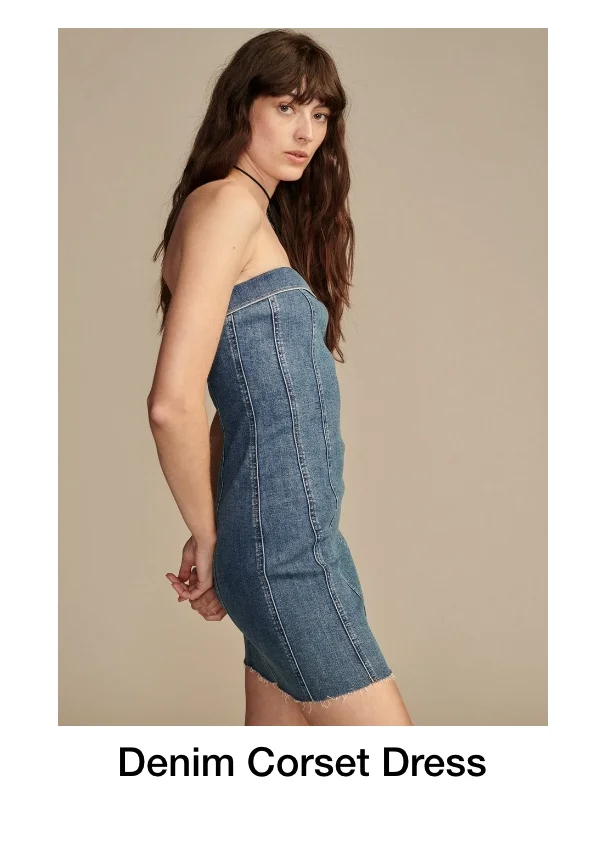 Denim Corset Dress