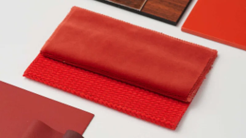 assorted Knoll fabric samples