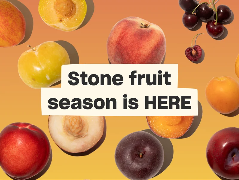 Stone fruit season is HERE