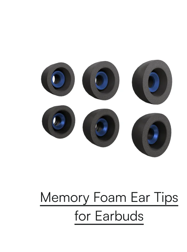 Memory Foam Ear Tips for Earbuds
