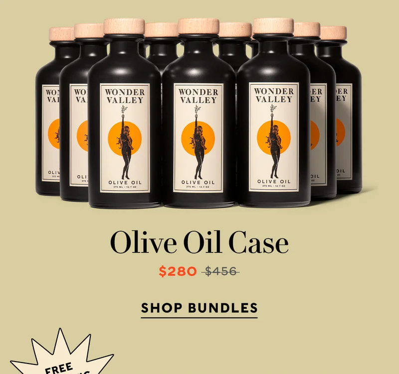 Olive Oil Case $280      SHOP BUNDLES