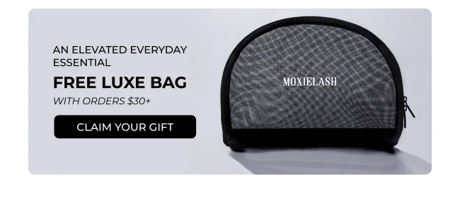 Free Luxe Bag with orders $30+. Claim your gift.