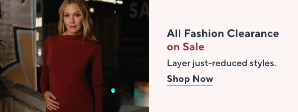 fashion clearance