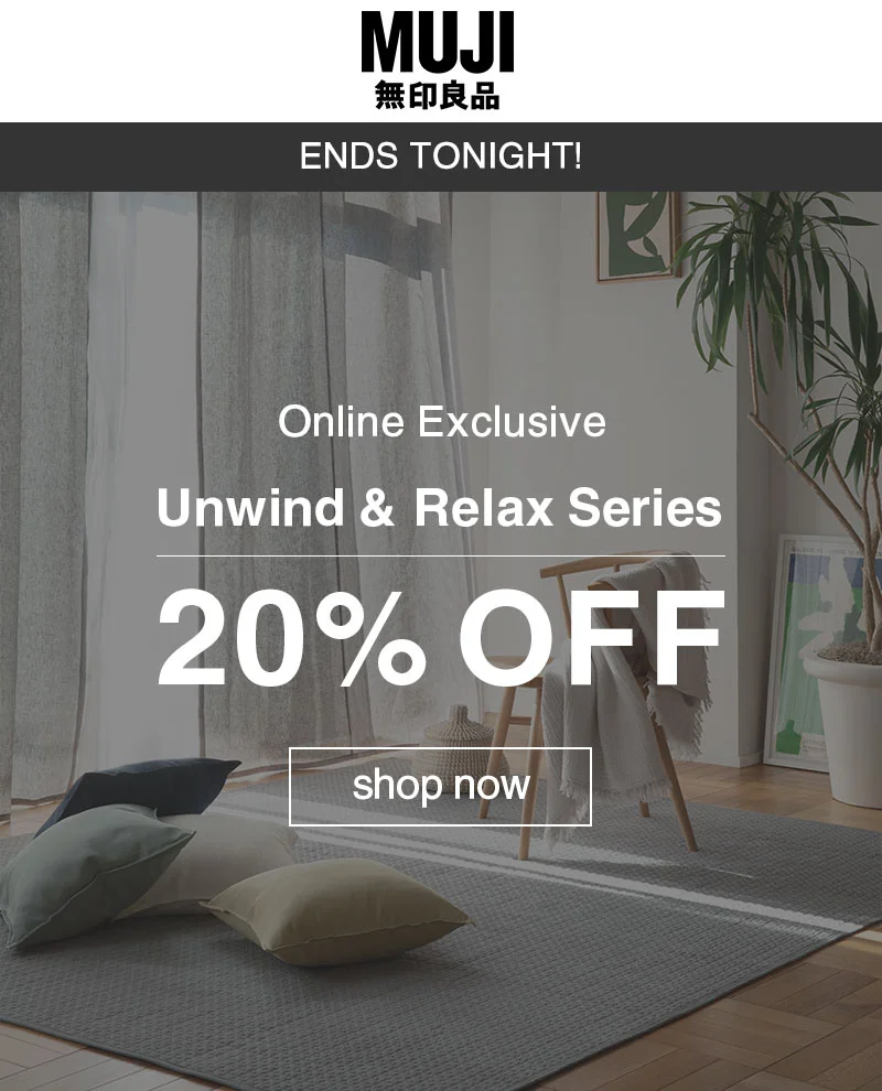 Shop 20% Off Unwind & Relax Series