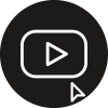 A mouse cursor clicks a play button, repeatedly.