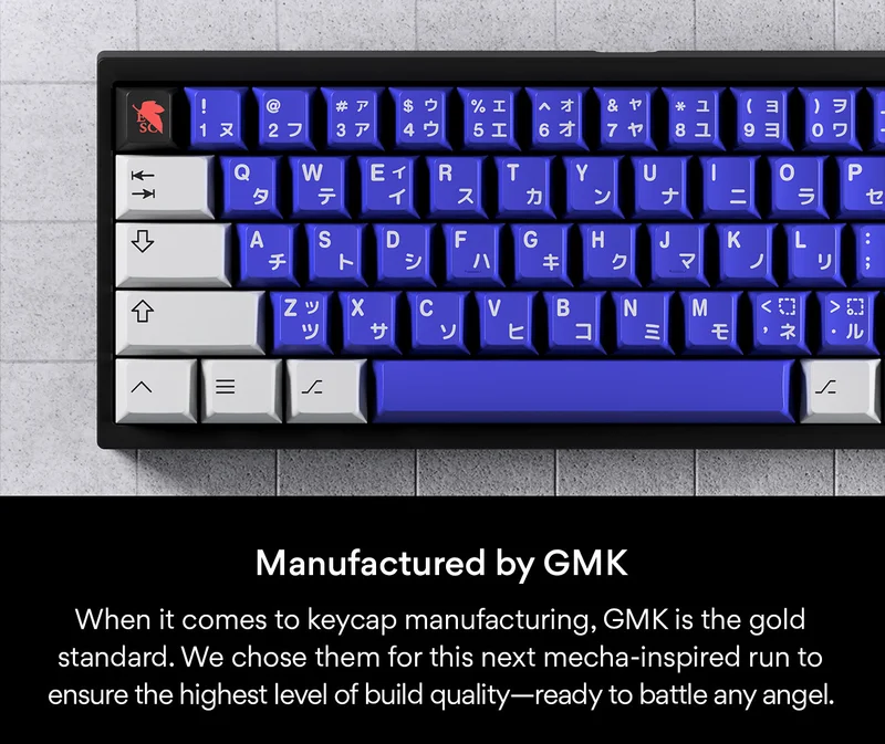 Manufactured by GMK