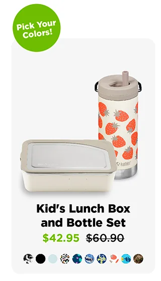 Kids' Lunch Box and Bottle Set
