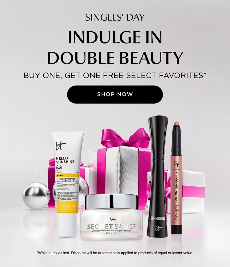 INDULGE IN DOUBLE BEAUTY