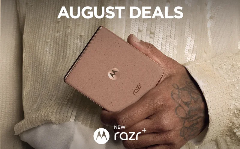 August Deals - new motorola razr+