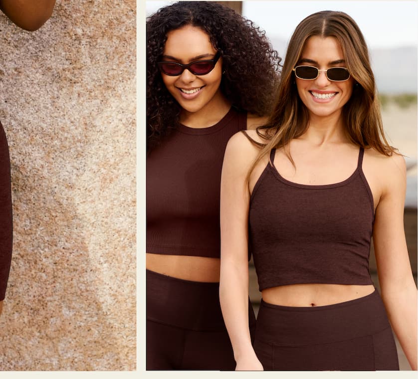 Spacedye™ Slim Racerback Cropped Tank