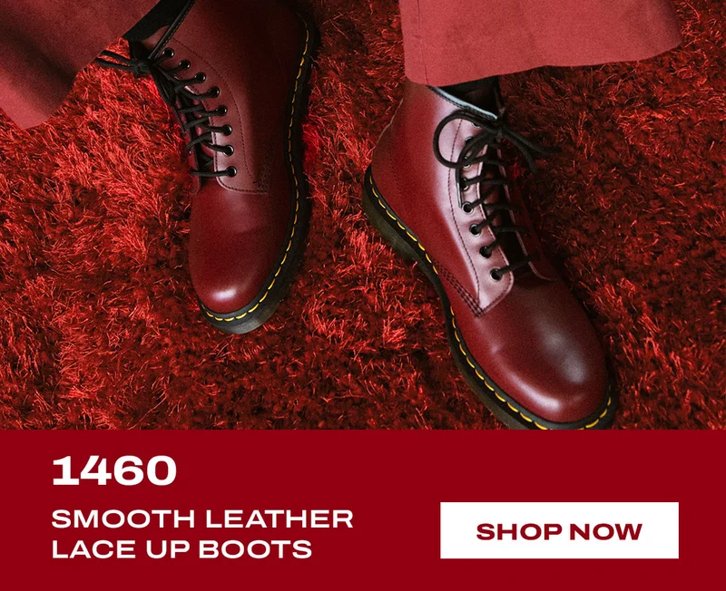 1460 Smooth Leather Lace Up Boots