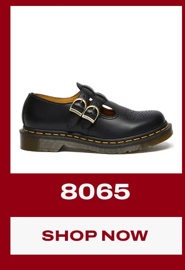 8065 Smooth Leather Mary Jane Shoes