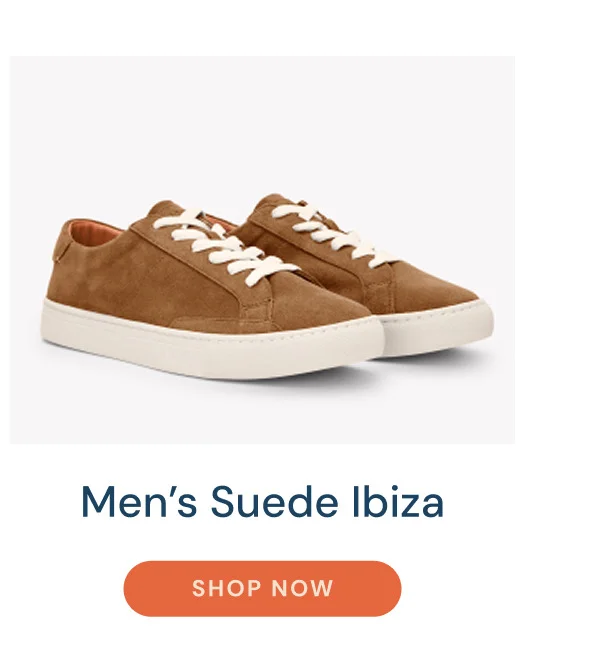 Men’s Suede Ibiza. Shop now