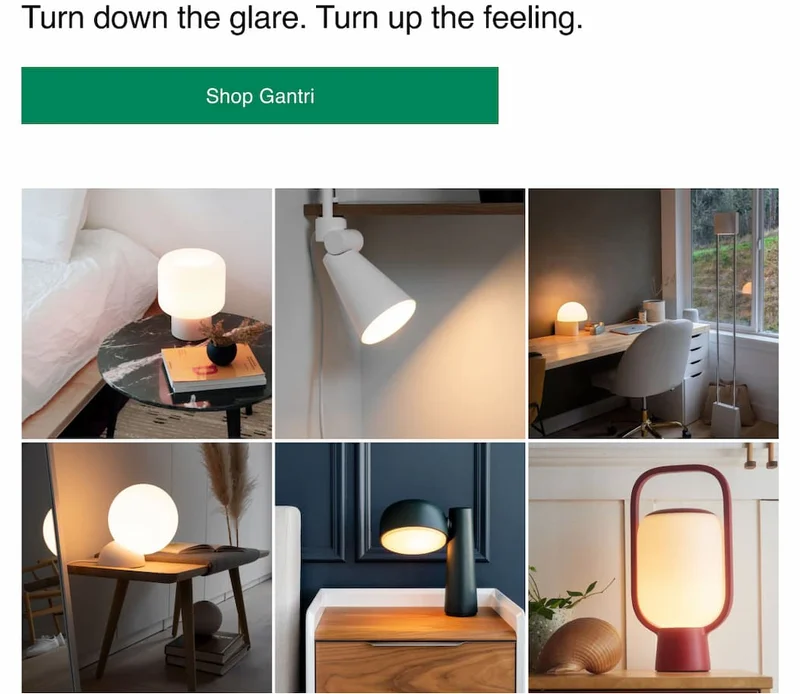 Turn down the glare. Turn up the feeling.