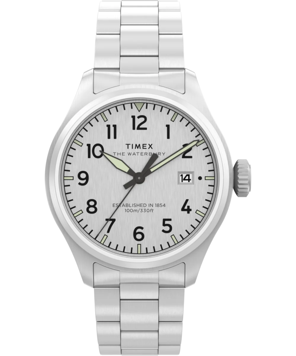 Image of Waterbury Ace 41mm Stainless Steel Bracelet Watch