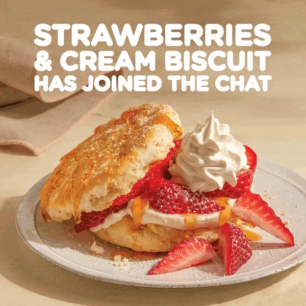 Strawberries & Cream Biscuit Has Joined the Chat