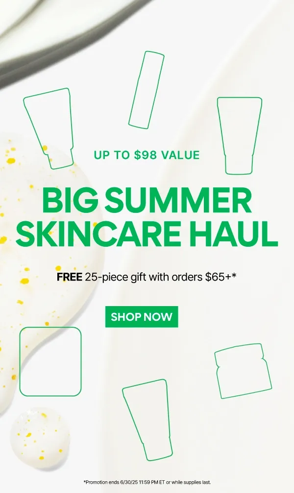 FREE 25-PIECE MYSTERY GIFT WITH ORDERS $65+