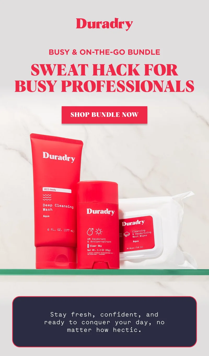 Busy & On-the-go Bundle Sweat Hack for Busy Professionals