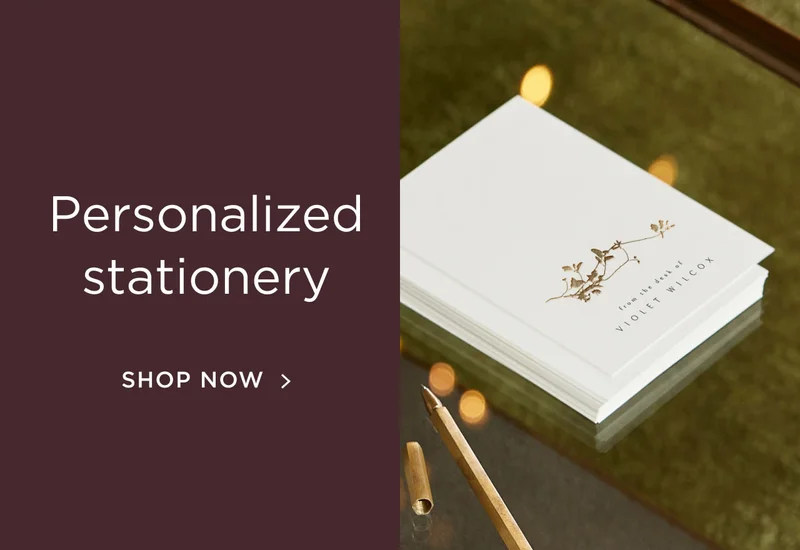 Personalized Stationery
