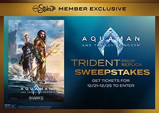 AQUAMAN & THE LOST KINGDOM Sweeps