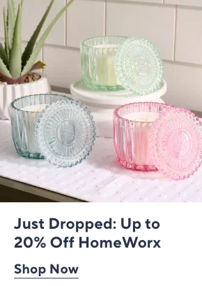 Just Dropped: Up to 20% Off HomeWorx