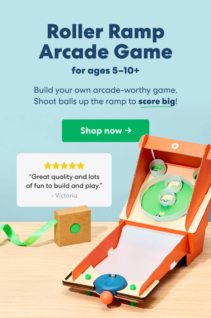 Roller Ramp Arcade Game
