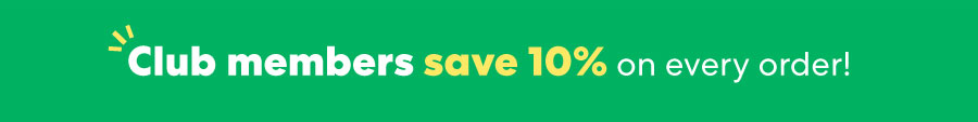 KiwiCo logo with banner highlighting 10% savings for club members.