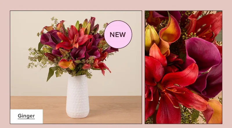 New Seasonal Bouq: Ginger