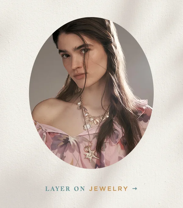 Layer on jewelry