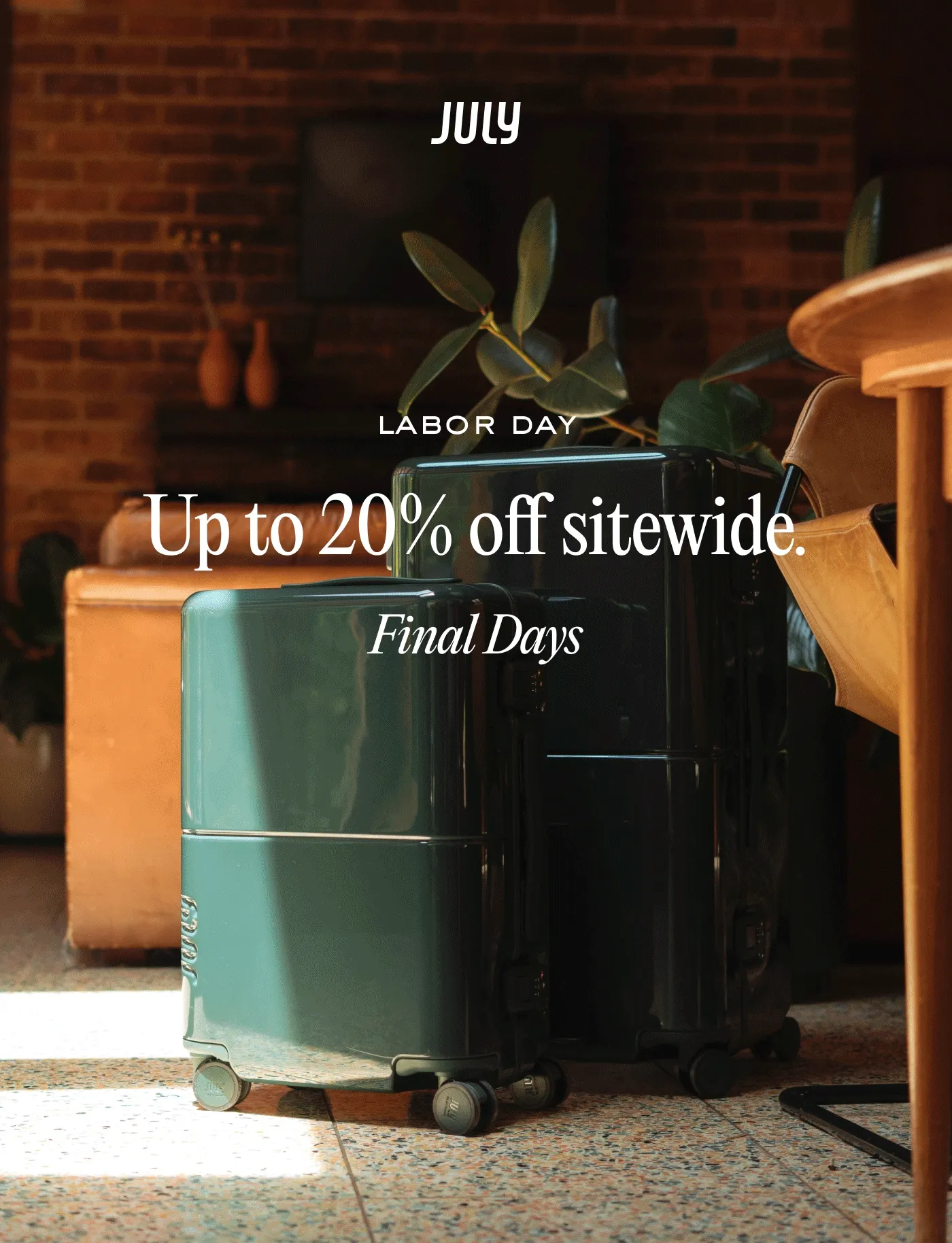 Labor Day Sale - Save up to 20% off sitewide.