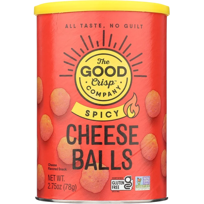 Image of The Good Crisp Co. Spicy Cheddar Cheese Balls