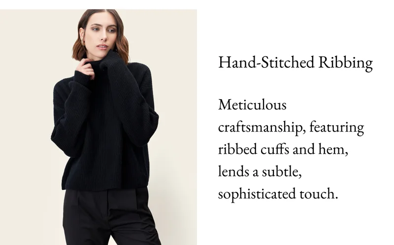 Hand-stitched Ribbing