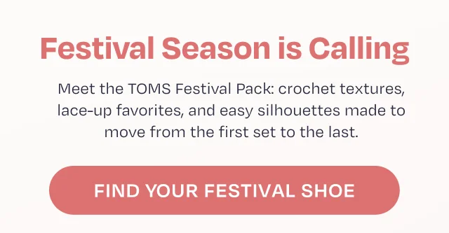 Find Your Festival Shoe