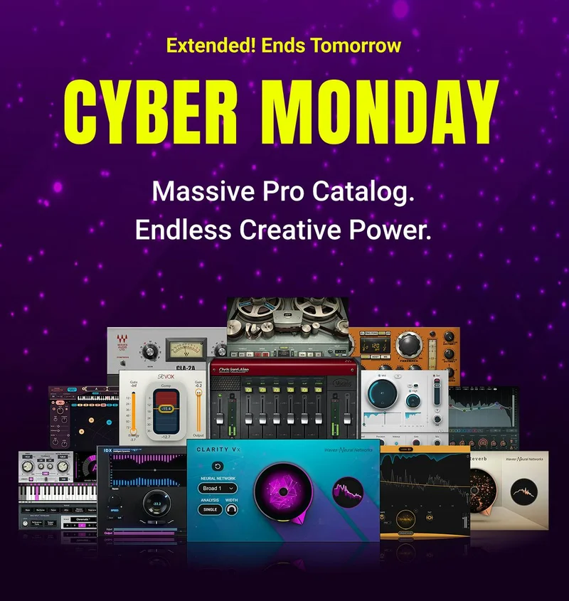 Cyber Monday - Massive Pro Catalog. Endless Creative Power.