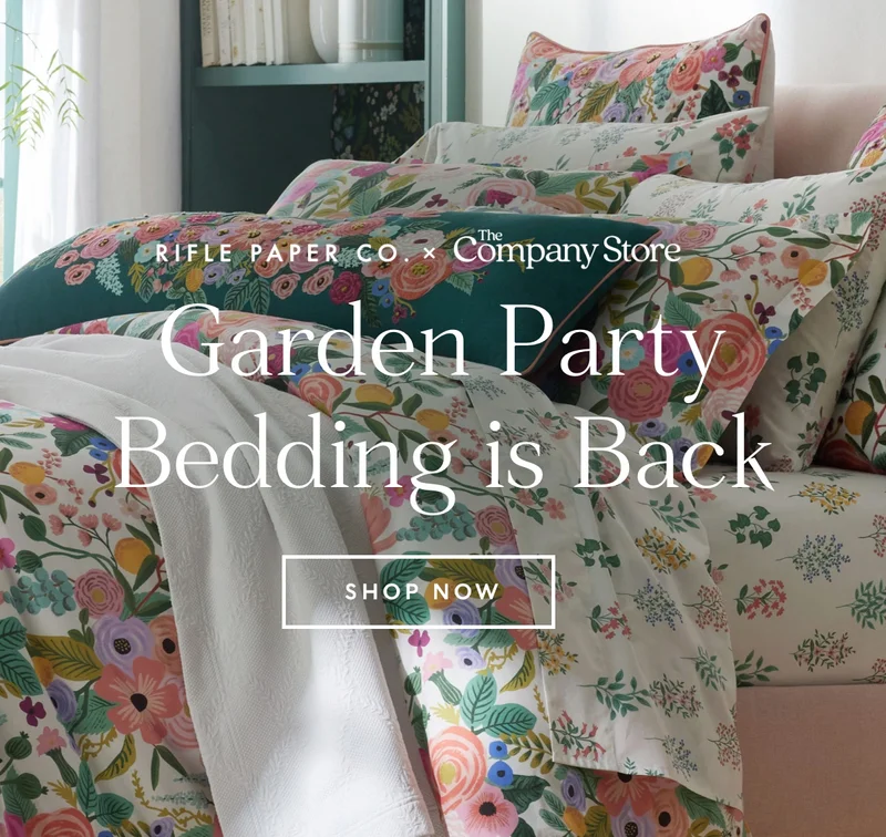 Garden Party Bedding is Back