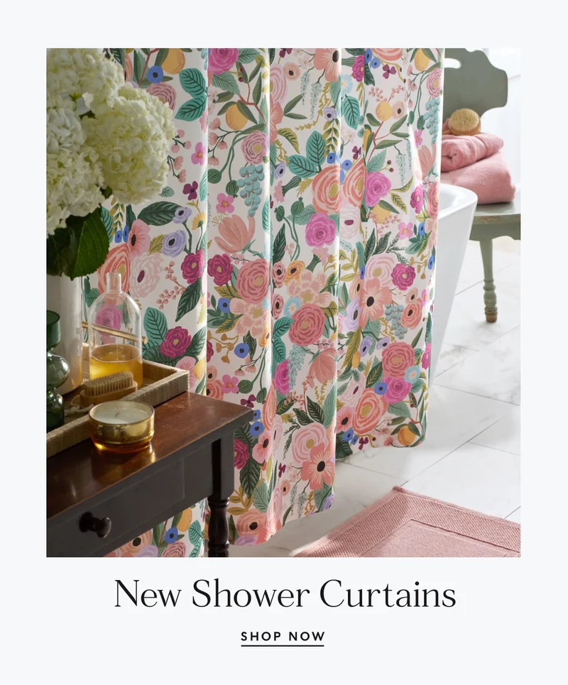 New Shower Curtains: Shop Now
