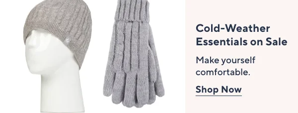 cold-weather essentials on sale
