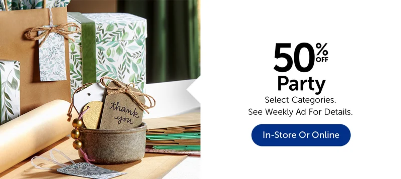 50% Off Party
