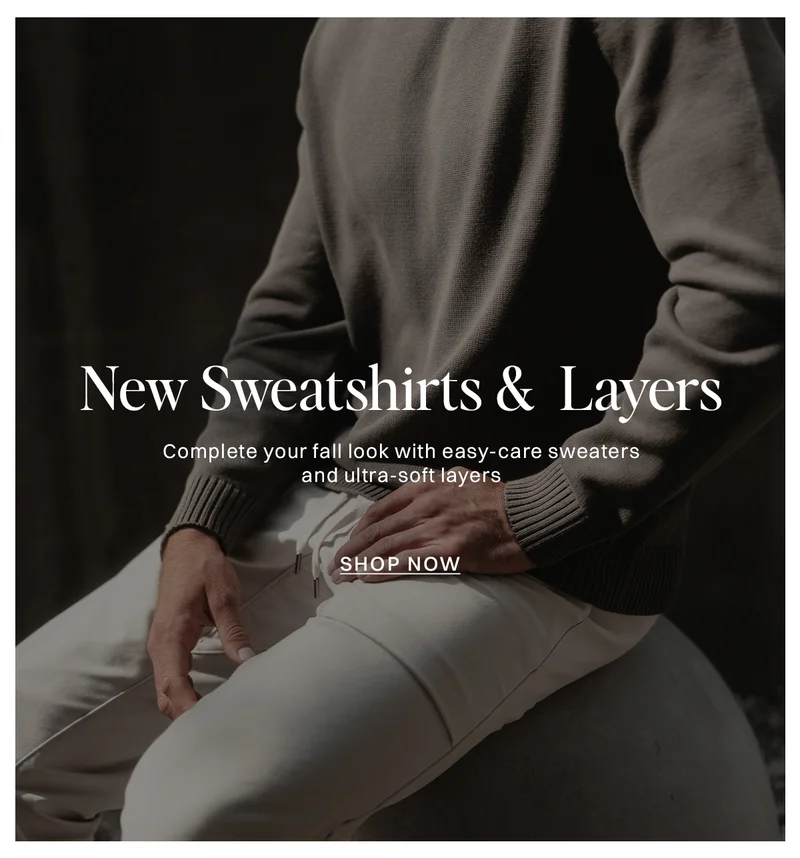 New Sweatshirts &  Layers