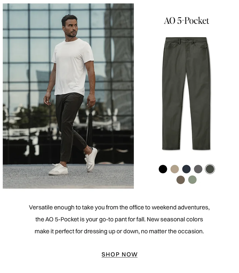 AO 5 Pocket Pant