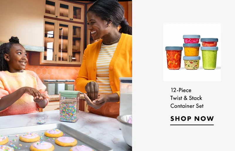 12-Piece Twist & Stack Container Set