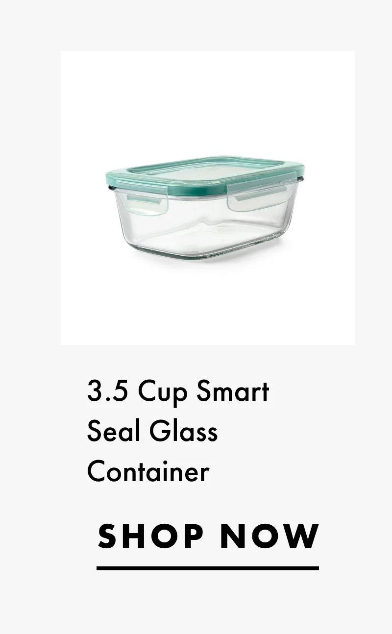 3.5 Cup Smart Seal Glass Container. SHOP NOW.
