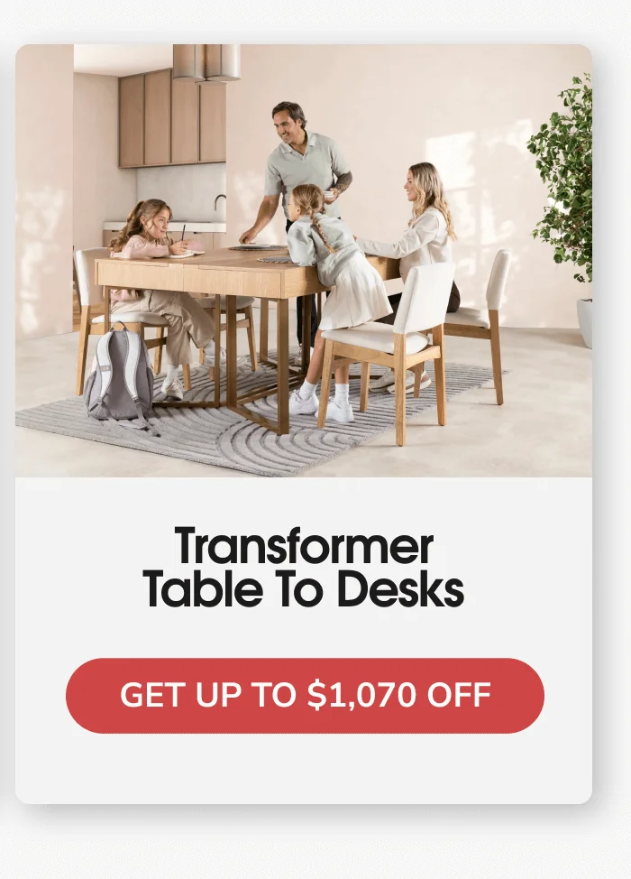 Transformer Table To Desks