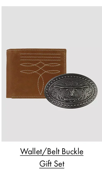 Wallet/Belt Buckle Gift Set