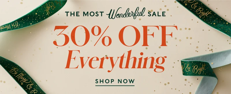 30% Off Everything