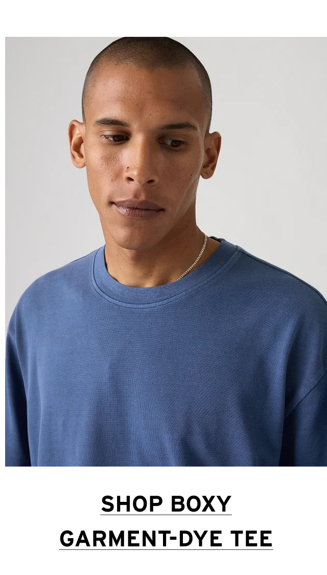 SHOP BOXY GARMENT-DYE TEE