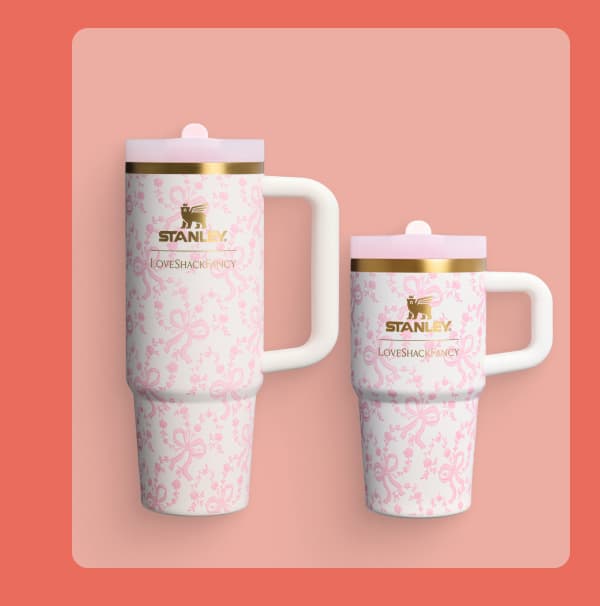 Stanley 1913 x LoveShackFancy Holiday The Quencher® Details ProTour Tumbler Set | 2-pack