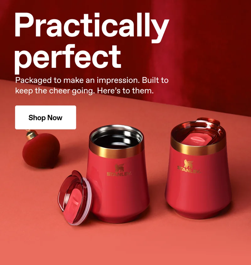 Practically perfect. Packaged to make an impression. Built to keep the cheer going. Here's to them. Shop now.