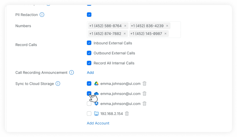 Call Recording with Centralized Archiving Ready for Agentic Workflows