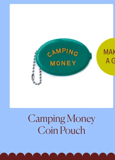 Camping Money Coin Pouch